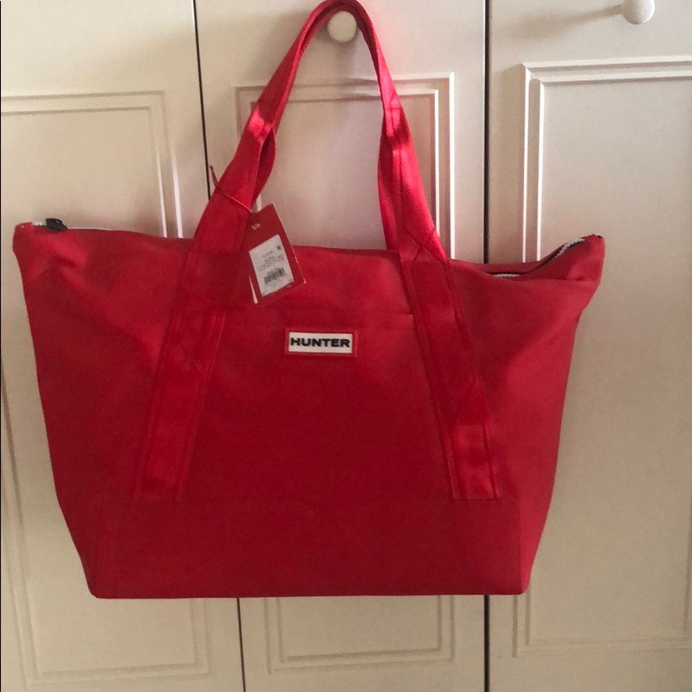 NWT Red Hunter for Target Oversized tote bag